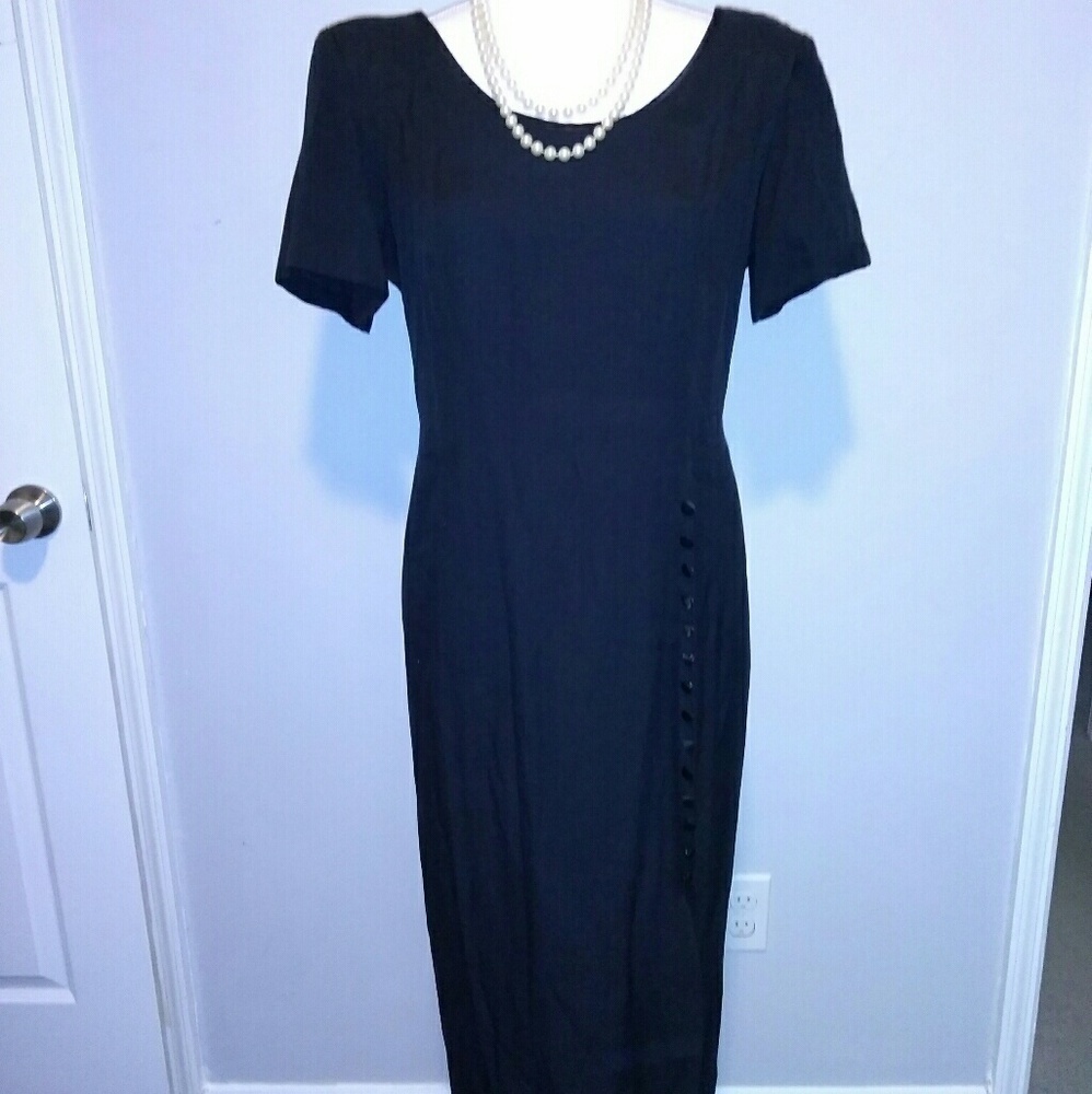 Beautiful black casual dress